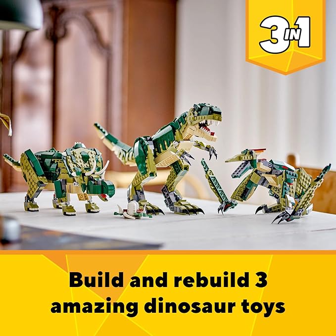 LEGO Creator 3‑in‑1 Mighty Dinosaur (31112) - Image 2